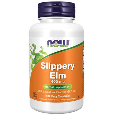 NOW Foods, Slippery Elm, 400mg - 100 vcaps