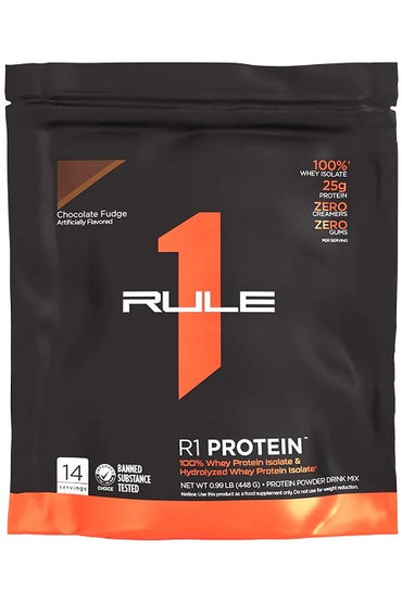 Rule One, R1 Protein, Chocolate Fudge - 448g
