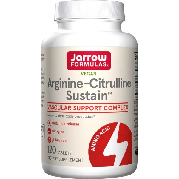 Jarrow Formulas, Arginine-Citrulline Sustain - 120 tabs