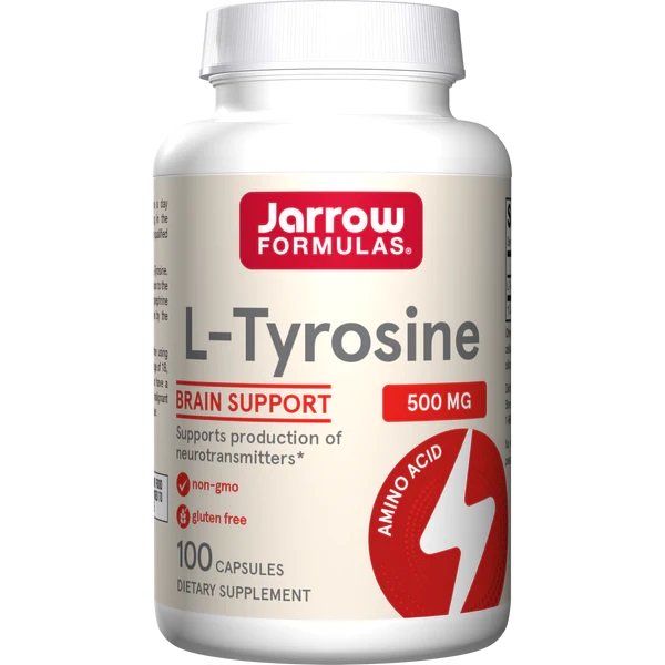 Jarrow Formulas, L-Tyrosine, 500mg - 100 caps