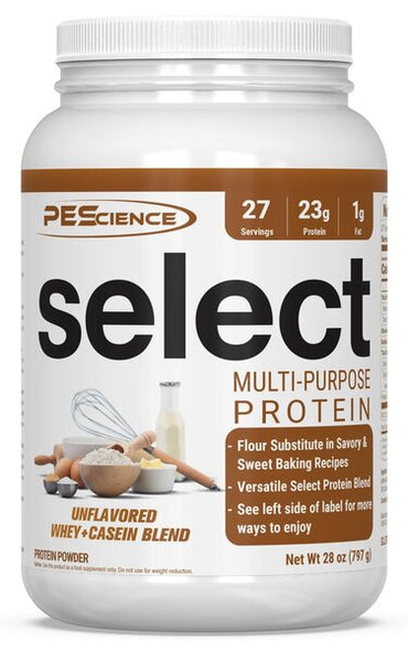 PEScience, Select Multi-Purpose Protein, Unflavored - 797g