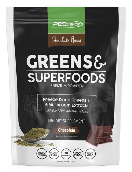 PEScience, Greens & Superfoods, Chocolate - 285g