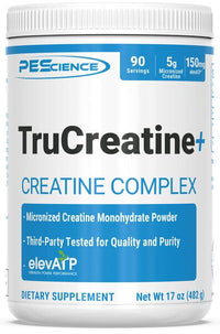 PEScience, TruCreatine+ Powder, Unflavored - 482g