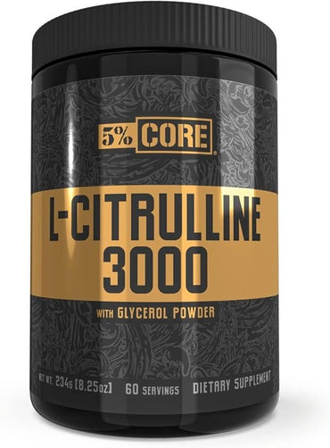 5% Nutrition, L-Citrulline 3000 - Core Series - 234g