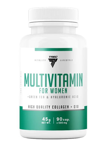 Trec Nutrition, Multivitamínico para mujeres - 90 cápsulas