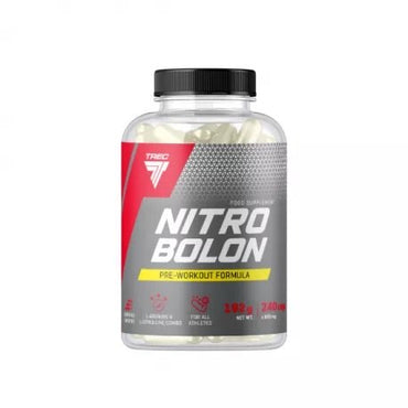 Trec Nutrition, Fórmula preentrenamiento NitroBolon - 240 cápsulas