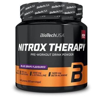 BioTechUSA, Nitrox Therapy, Blue Grape - 340g
