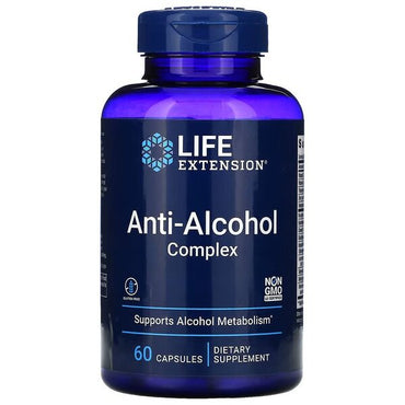 Life Extension, Anti-Alcohol Complex - 60 caps (EAN 737870224006)