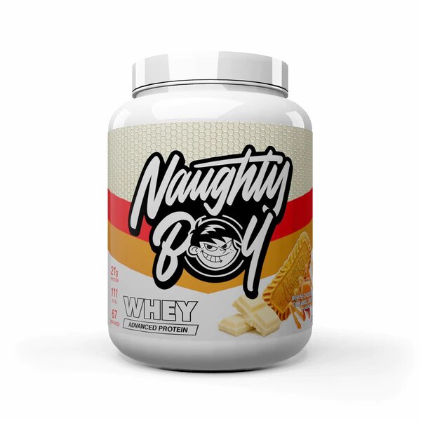 Naughty Boy, Advanced Whey, White Chocolate Caramel Biscuit - 2010g