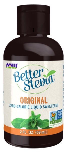 NOW Foods, Better Stevia Liquid, Original - 59 ml.