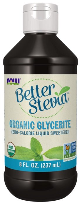 NOW Foods, Better Stevia Organic Glycerite - 237 ml.