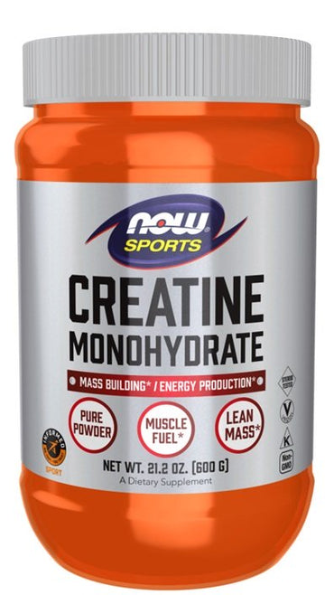 NOW Foods, Creatine Monohydrate, Pure Powder - 600g