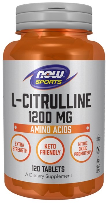 NOW Foods, L-Citrulline, 1200mg Extra Strength - 120 tabs