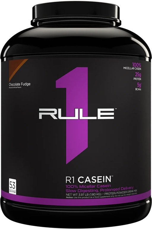 Rule One, R1 Casein, Chocolate Fudge - 1800g