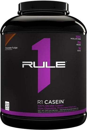Rule One, R1 Casein, Chocolate Fudge - 1800g