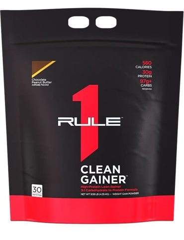 Rule One, R1 Clean Gainer, Chocolate Peanut Butter - 4350g