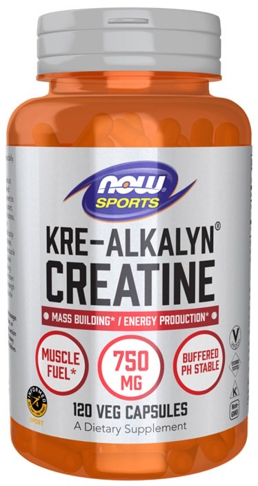 NOW Foods, Kre-Alkalyn Creatine - 120 vcaps