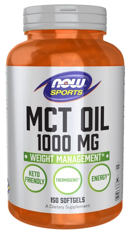 NOW Foods, MCT Oil, 1000mg - 150 softgels