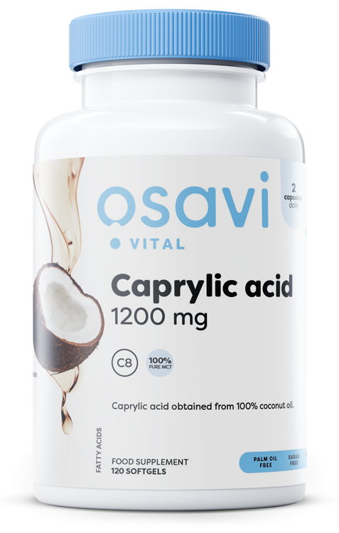 Osavi, Caprylsäure, 1200 mg – 120 Kapseln