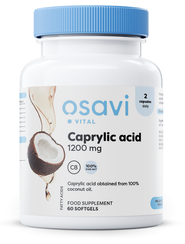 Osavi, Caprylic Acid, 1200mg - 60 softgels