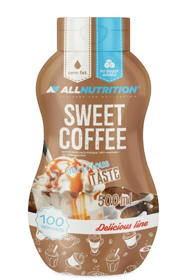 Allnutrition, Sweet Sauce, Sweet Coffee - 500 ml.