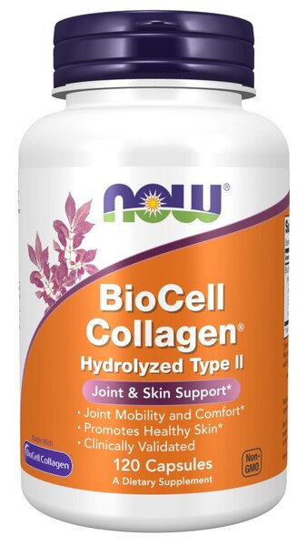 NOW Foods, BioCell Collagen Hydrolyzed Type II - 120 caps