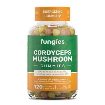 Fungies, Cordyceps Mushroom Gummies, Mango & Pineapple - 120 gummies
