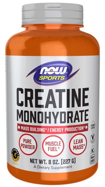 NOW Foods, Creatine Monohydrate, Pure Powder - 227g