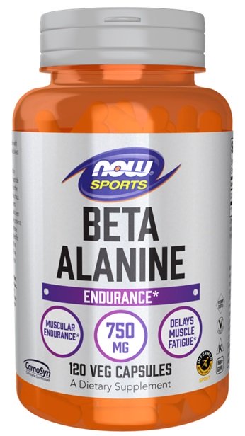 NOW Foods, Beta-Alanine, 750mg - 120 caps