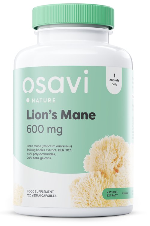Osavi, Lion's Mane, 600mg - 120 vegan caps