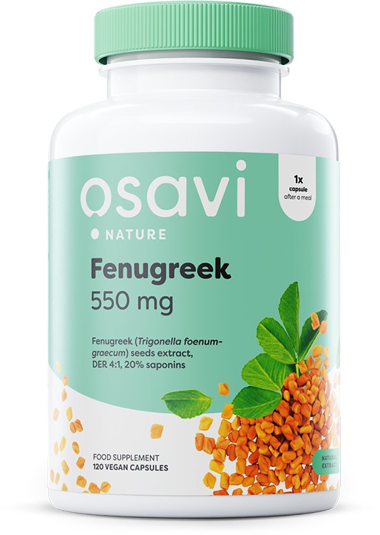 Osavi, fenogreco, 550 mg - 120 vcaps