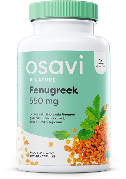 Osavi、フェヌグリーク、550mg - 60 vcaps