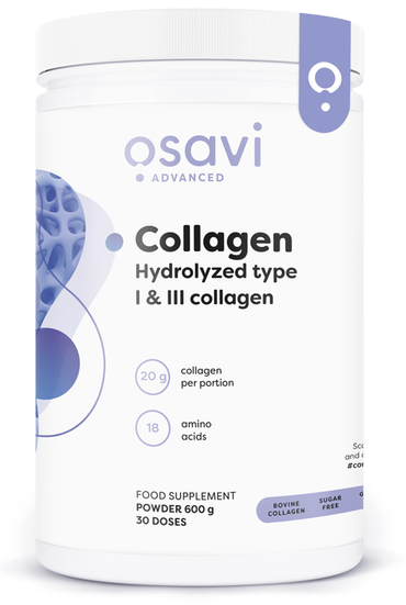 Osavi, Collagen Peptides - Hydrolyzed Type 1 & 3 - 600g