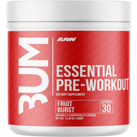Raw Nutrition, CBUM Essential Pre-Workout, Fruit Burst - 408g