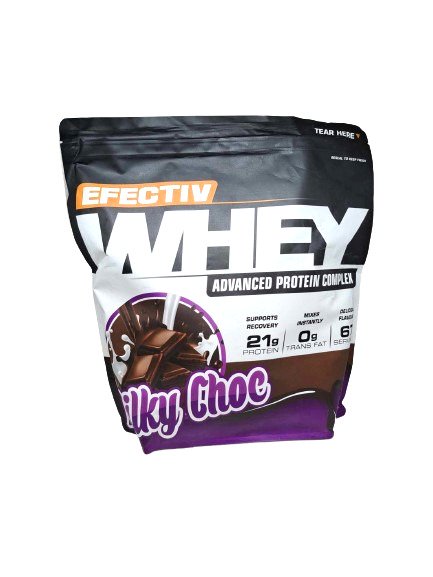 Efectiv Nutrition, Whey Protein, Milky Choc - 2000g