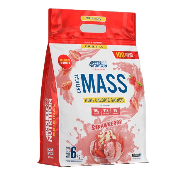 Nutrition appliquée, masse critique - original, fraise - 6000g