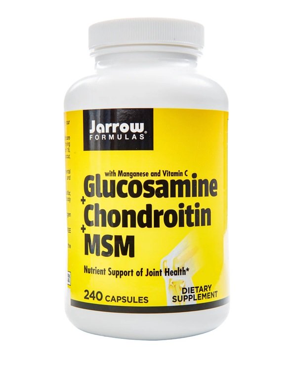 Jarrow Formulas, Glucosamine + Chondroitin + MSM - 240 caps