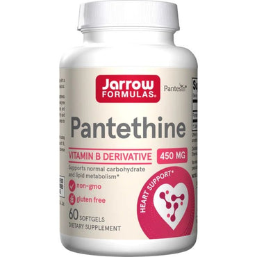 Jarrow Formulas, Pantethine, 450mg - 60 softgels