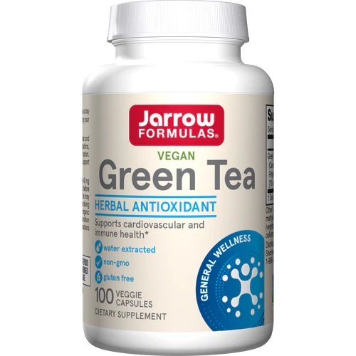 Jarrow Formulas, Green Tea - 100 vcaps