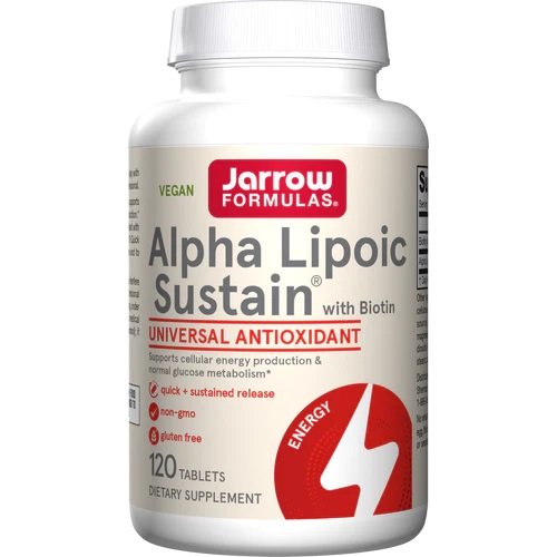 Jarrow Formulas, Alpha Lipoic Sustain with Biotin - 120 tabs