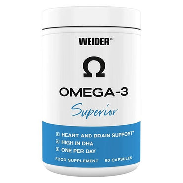 Weider, Oméga 3 Supérieur - 90 gélules (EAN 4044782322826)