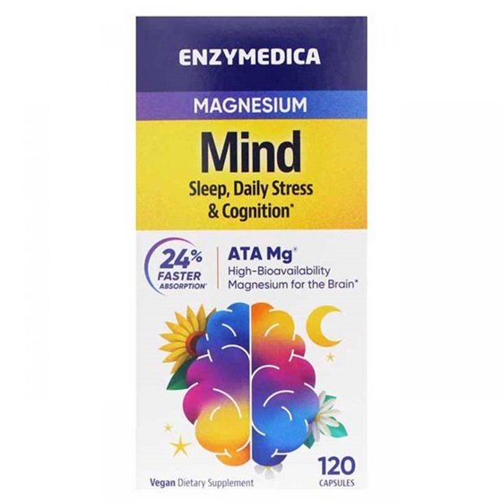 Enzymedica, Magnesium Mind - 120 caps