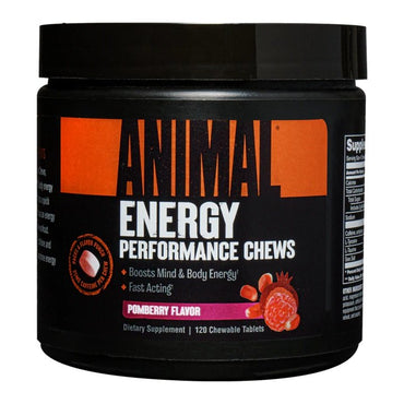 Animal, Animal Energy Performance Chews, Pomberry - 120 chewable tabs