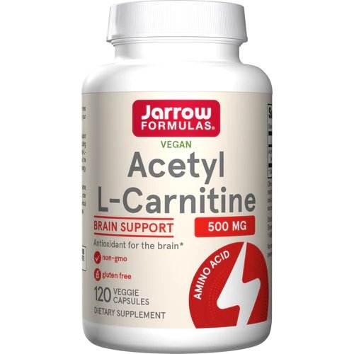 Jarrow Formulas, Acetyl L-Carnitine, 500mg - 120 vcaps