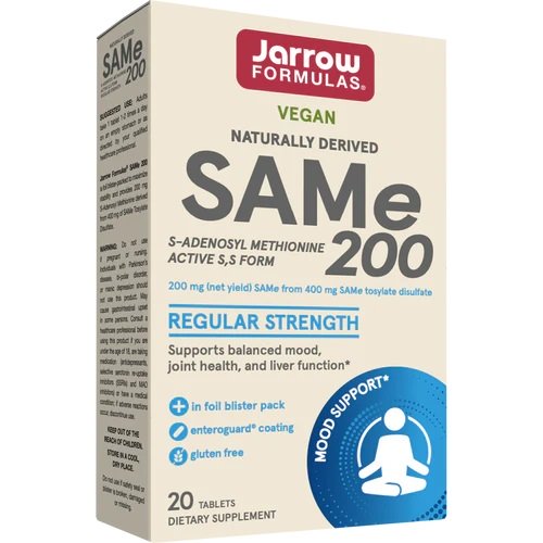 Jarrow Formulas, SAMe 200 - 20 tabletas