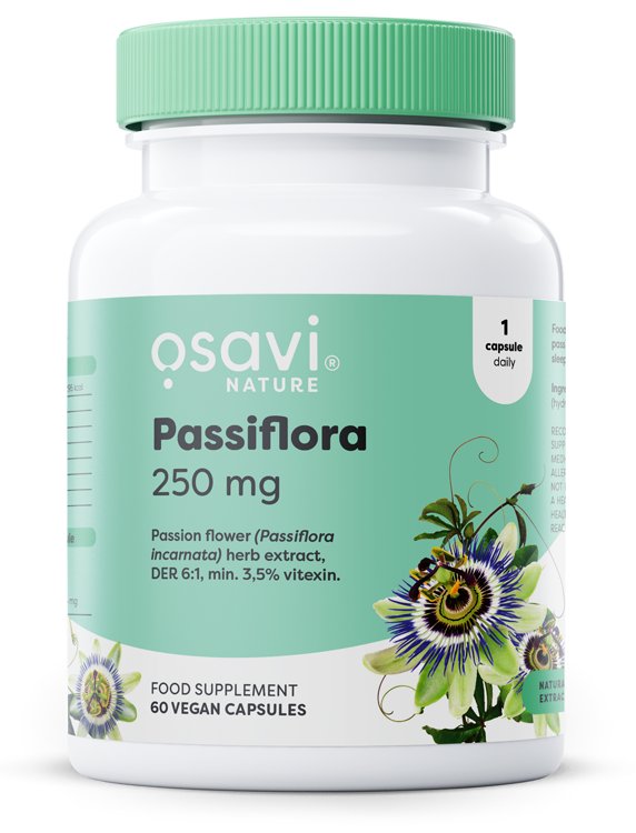 Osavi, Passiflora, 250mg - 60 vegan caps