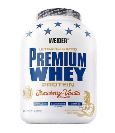 Weider, Premium Whey, Strawberry Vanilla - 2300g