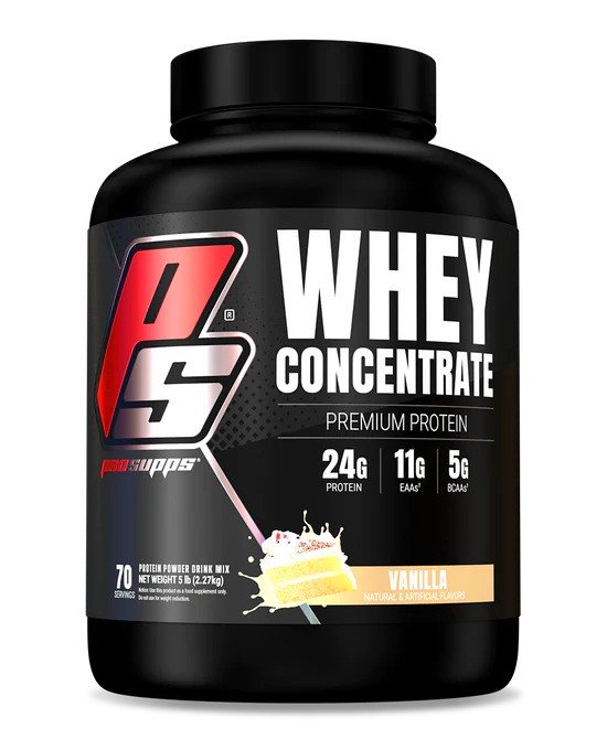 Pro Supps, Whey Concentrate, Vanilla - 2280g