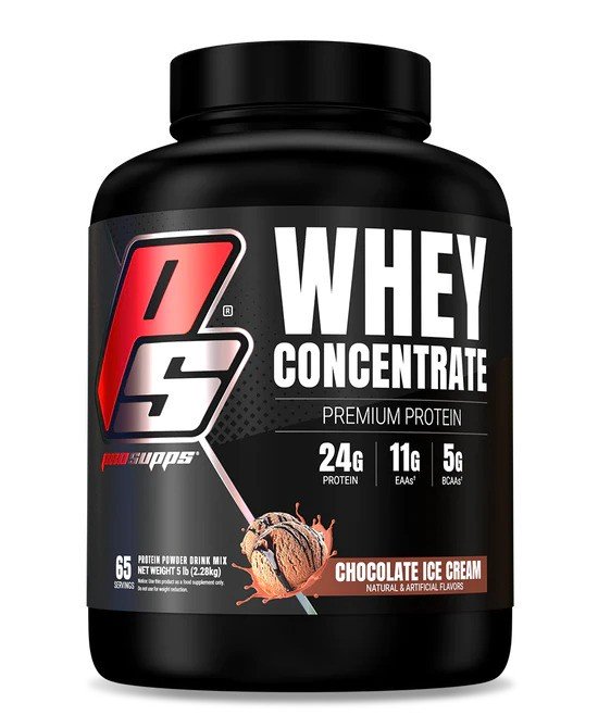 Pro Supps, Whey Concentrate, Chocolate Ice Cream - 2280g