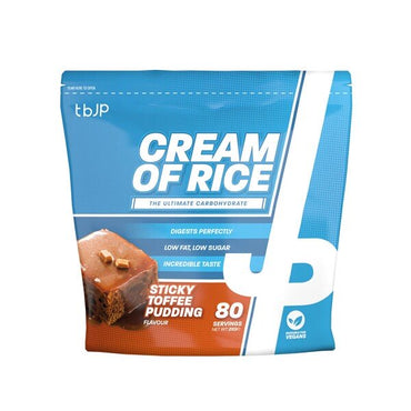 Trened by JP, Cream of Rice, Sticky Toffee Pudding - 2000g